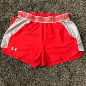Coral Under Armor Shorts